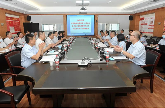榆林市政法委书记、榆林高新区党工委书记张守华一行深刻yl23411永利调查调研