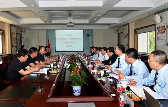 武安市委副书记、市当局党组书记、市长董志毅一行莅临yl23411永利调查调研